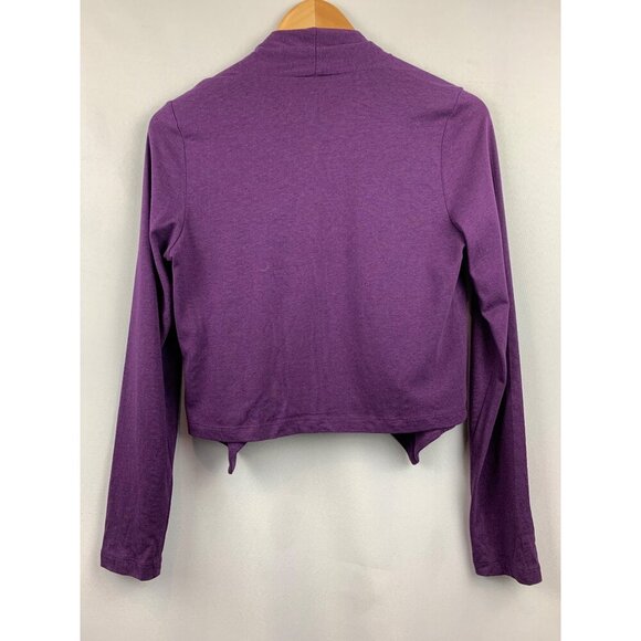 G By Giuliana Rancic Purple Open-Front Cardigan XS - Picture 2 of 4